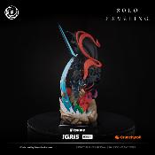Tsume Art Igris Ikigai 1/6 Statue 56cm Solo Leveling Commandant Chevalier Armée des Ombres Polyresine