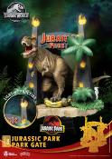 Jurassic Park diorama PVC D-Stage Park Gate 15 cm |Beast Kingdom