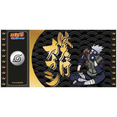 Kakashi Black Golden Ticket Naruto Shippuden | Cartoon Kingdom