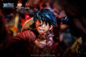 Luffy & Ace Desktop Wall Mounted Statue One Piece  | Jimei Palace