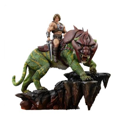 Les Maitres de l Univers statuette He-Man and Battle Cat Art Scale 1/10 33 cm | Iron Studios