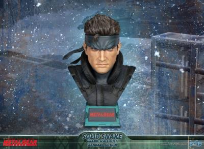 Metal Gear Solid buste Grand Scale Solid Snake 31 cm | First 4 Figures