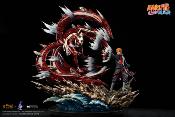 Pain Tendo (Deva Path) vs Naruto Six-Tails Kyubi 1/6 Statue LED Full-Body Naruto Shippuden Pickstar Studio Licence Officielle