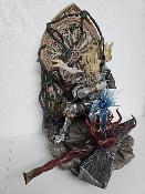 SOULCALIBUR Siegfried Soul Embrace Statuette Polystone 1/4 Deluxe Edition | LED | Vitrail Plexiglass | Pure Arts