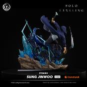 Tsume Art Sung Jinwoo Ikigai 1/6 Statue 44cm Solo Leveling Monarque des Ombres Chasseur Dagues Polyresine