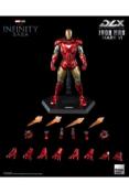 Infinity Saga figurine 1/12 DLX Iron Man Mark 6 17 cm - THREEZERO
