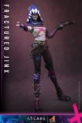 Arcane Figurine 1/6 Fractured Jinx 28cm Hot Toys