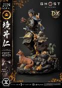 Ghost of Tsushima Jin Sakai The Ghost Ghost Armor Deluxe Bonus Version Statue 1/4 58cm Prime 1 Studio Edition Limitée 800ex