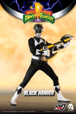Mighty Morphin Power Rangers figurine FigZero 1/6 Black Ranger 30 cm| Threezero
