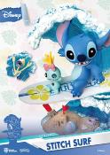 Disney Summer Series diorama PVC D-Stage Stitch Surf 15 cm | BEAST KINGDOM