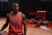 NBA Collection figurine Real Masterpiece 1/6 Derrick Rose Limited Retro Edition 30 cm | ENTERBAY