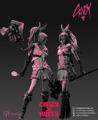 Mentality Agency Serie pour figurine 1/6 Battle Damaged Ver. 28 cm | I8 TOYS