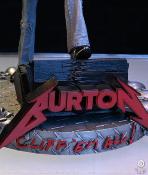 Cliff Burton statuette Rock Iconz Cliff 'Em All 22 cm | KNUCKLEBONZ