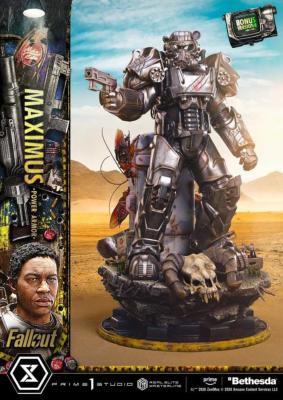 Statue Maximus Power Armor T-60 1/4 â€“ Fallout Real Elite Masterline BONUS VERSION| Prime 1 Studio