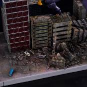 Evangelion: 3.0+1.0 Thrice Upon a Time statuette PVC Scene Scape Diorama Eva Unit 07 vs. Eva Unit 13 65 cm | SENTINEL