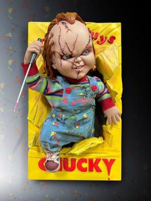 Chucky sculpture murale 1/2 Bride of Chucky 22 x 23 x 38 cm | HCG