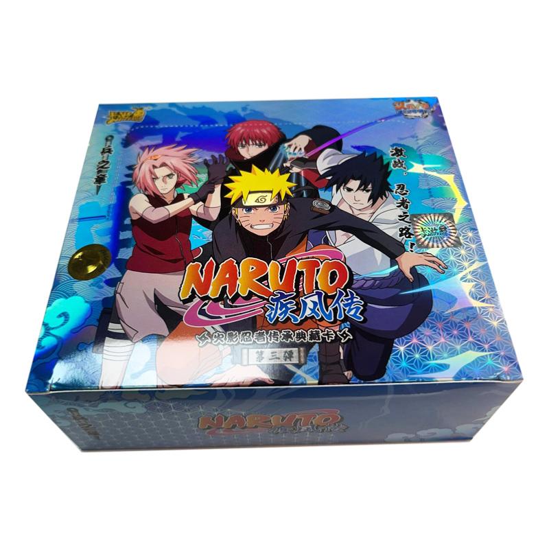 DISPLAY Naruto Shipudden Legacy Collection Card Vol 3 30 boosters / 5  cartes