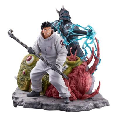 Kaiju No.8 statuette PVC SHIBUYA SCRAMBLE FIGURE 1/7 Kaiju No.8 & Kafka Hibino 29 cm | CYBERZ