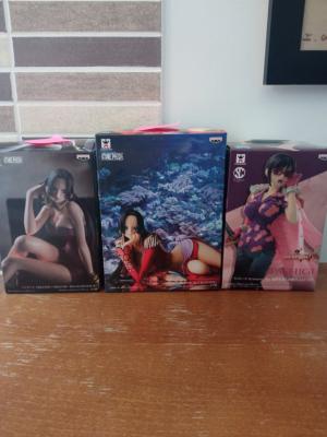 Lot de 3 Figurines One Piece Boa Hancock & Tashigi| Banpresto