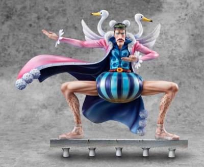 One Piece statuette PVC P.O.P. Playback Memories Mr. 2 Bon Clay 23 cm | MEGAHOUSE