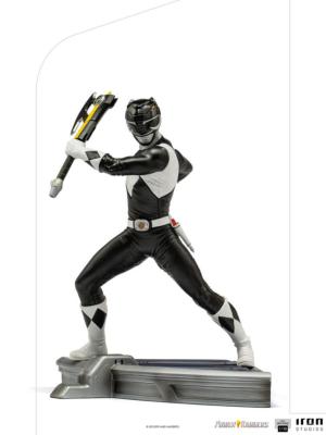 Power Rangers statuette 1/10 BDS Art Scale Black Ranger 17 cm | IRON STUDIOS