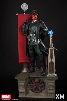 XM Studios Red Skull 1/4 Statue 73cm Marvel Captain America Premium Collectibles Johann Shmidt Cosmic Cube HYDRA Cold Cast Porcelain ES500