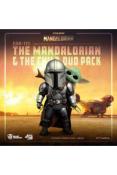 Star Wars The Mandalorian figurines Egg Attack Action The Mandalorian & The Child 7 - 17 cm | BEAST KINGDOM