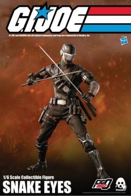 G.I. Joe figurine 1/6 Snake Eyes 30 cm | Threezero