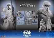 Star Wars: The Mandalorian & Grogu - Set Imperial Remnant AT-RT Driver & AT-RT 1/6 - Hot Toys