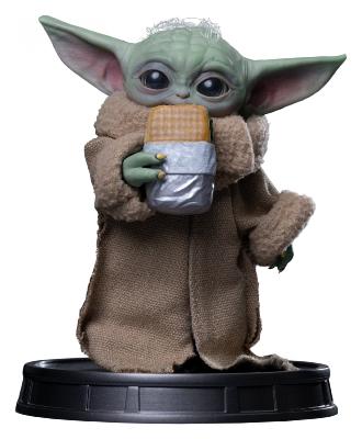 Iron Studios statuette Grogu Food Cart Snack - Mandalorian & Grogu Collection