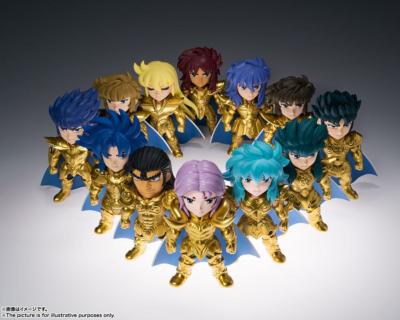 Saint Seiya ARTlized Tamashii Nations Box assortiment mini-figurines The Supreme Gold Saints Assemble! 8 cm (12) | TAMASHI NATIONS