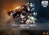 Star Wars: The Mandalorian & Grogu Movie Masterpiece figurine 1/6 The Mandalorian and Grogu 31 cm I Hot Toys 