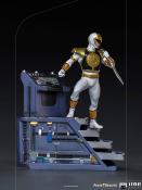 Power Rangers statuette 1/10 BDS Art Scale White Ranger 22 cm | IRON STUDIOS