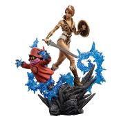 Masters of the Universe statuette 1/10 Deluxe Art Scale Teela & Orko 25 cm | IRON STUDIOS 