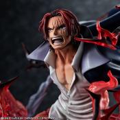 One Piece statuette PVC P.O.P. SA-MAXIMUM Leader of Red Hair Pirates Red-Haired Shanks Kamusari 25 cm | MEGAHOUSE