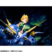 Digimon Adventure G.E.M. Precious Series statuette PVC Metal Garurumon & Ishida Yamato 30 cm | MEGAHOUSE