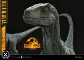 Jurassic World : Le Monde d'après statuette Legacy Museum Collection 1/6 Blue & Beta Bonus Version 41 cm | PRIME 1 STUDIO