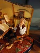 Bilbo Baggins in Bag End 29 cm Le Seigneur des Anneaux statuette 1/6  | Weta Workshop