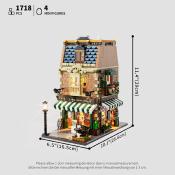 Lumibricks Town Life Book-Cafe Set Construction LED 1718 pcs 30cm