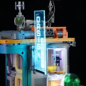 Lumibricks Cyberpunk Neoncity Apartment Set Construction LED 2507 pcs 46cm