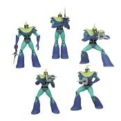 Goldorak Pack Soldats De Vega x5  Grendizer | Plastoy