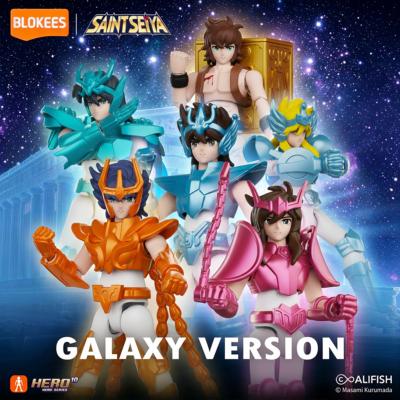 Saint Seiya Blokees Galaxy Version Special Edition assortiment 6 boites 40e anniversaire | BLOKEES
