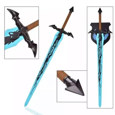 Solo Leveling réplique épée longue acier Demon King s Longsword avec support mural