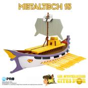 Les Mystérieuses Cités d'Or réplique die-cast Metaltech 15 Solaris Boîte FR HL Pro 21 cm