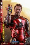 Avengers Endgame Figurine Diecast 1/6 Iron Man Mark LXXXV Battle Damaged Special Edition 32cm Hot Toys