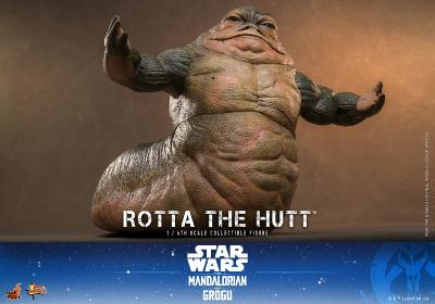 Star Wars: The Mandalorian & Grogu - Hot Toys Rotta The Hutt MMS Movie Masterpiece Figurine 1/6e 31,5 cm