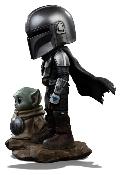 Iron Studios MiniCo figurine Mandalorian and Grogu