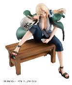 Naruto Shippuden Tsunade V2 16cm Figurine PVC Gals Reissue Repeat Megahouse Sannin Cinquième Hokage Konoha Manga Anime