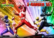 Prime 1 Studio Premium Masterline Mighty Morphin Power Rangers Set 5 Statuettes 1/4 57cm Standard