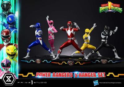 Prime 1 Studio Premium Masterline Mighty Morphin Power Rangers Set 5 Statuettes 1/4 57cm Standard